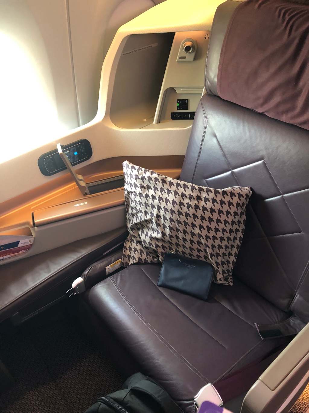 Singapore Airlines Business Class Review